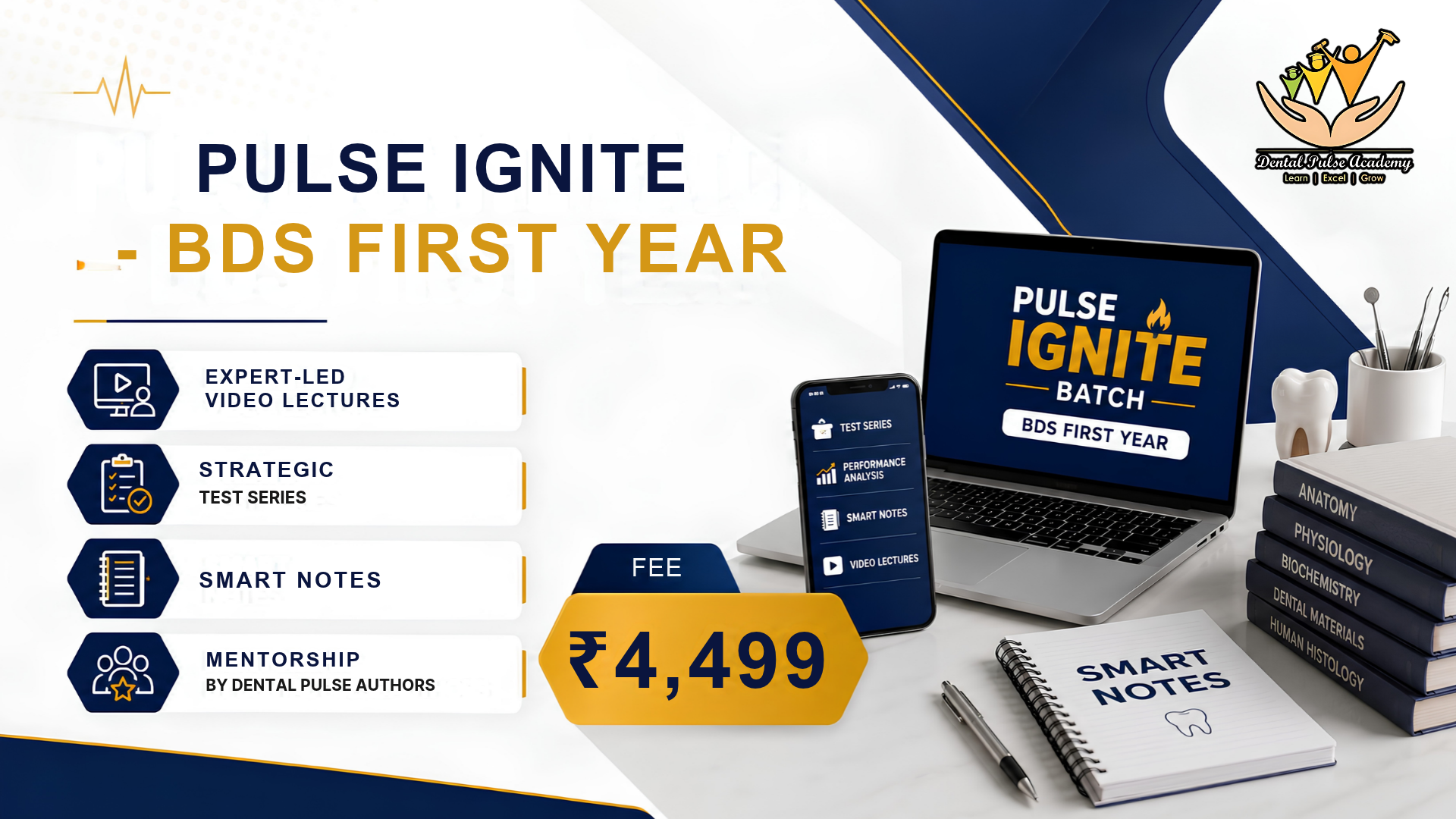 Pulse Ignite — BDS First Year course poster
